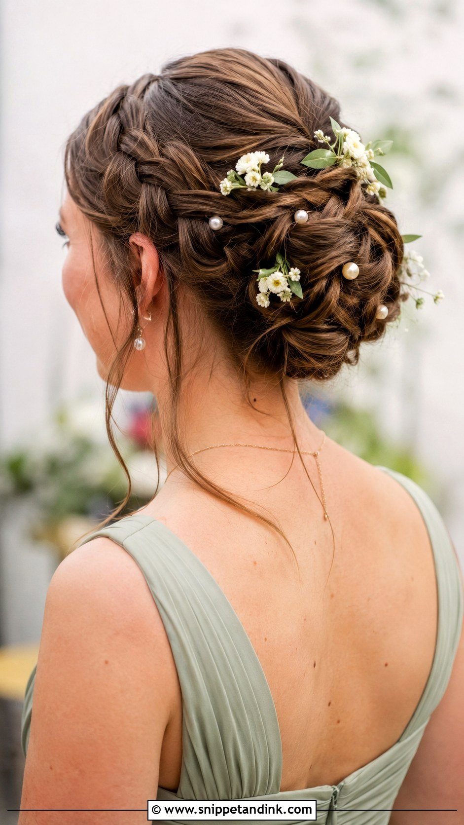 Braided Updo - Snippet and Ink - 25 Mom Hairstyles for Wedding