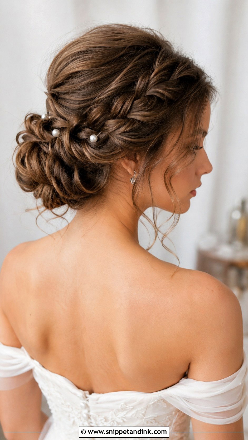 Braided Updo - Snippet and Ink - 25 Wedding Hair Up Do Ideas
