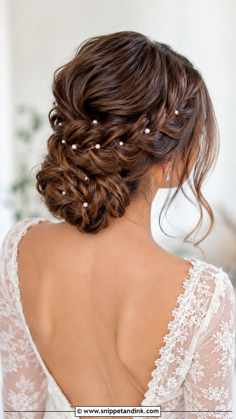 Braided Updo Bridal Hairstyle - Snippet and Ink - 20 Trending Bridal Hairstyles