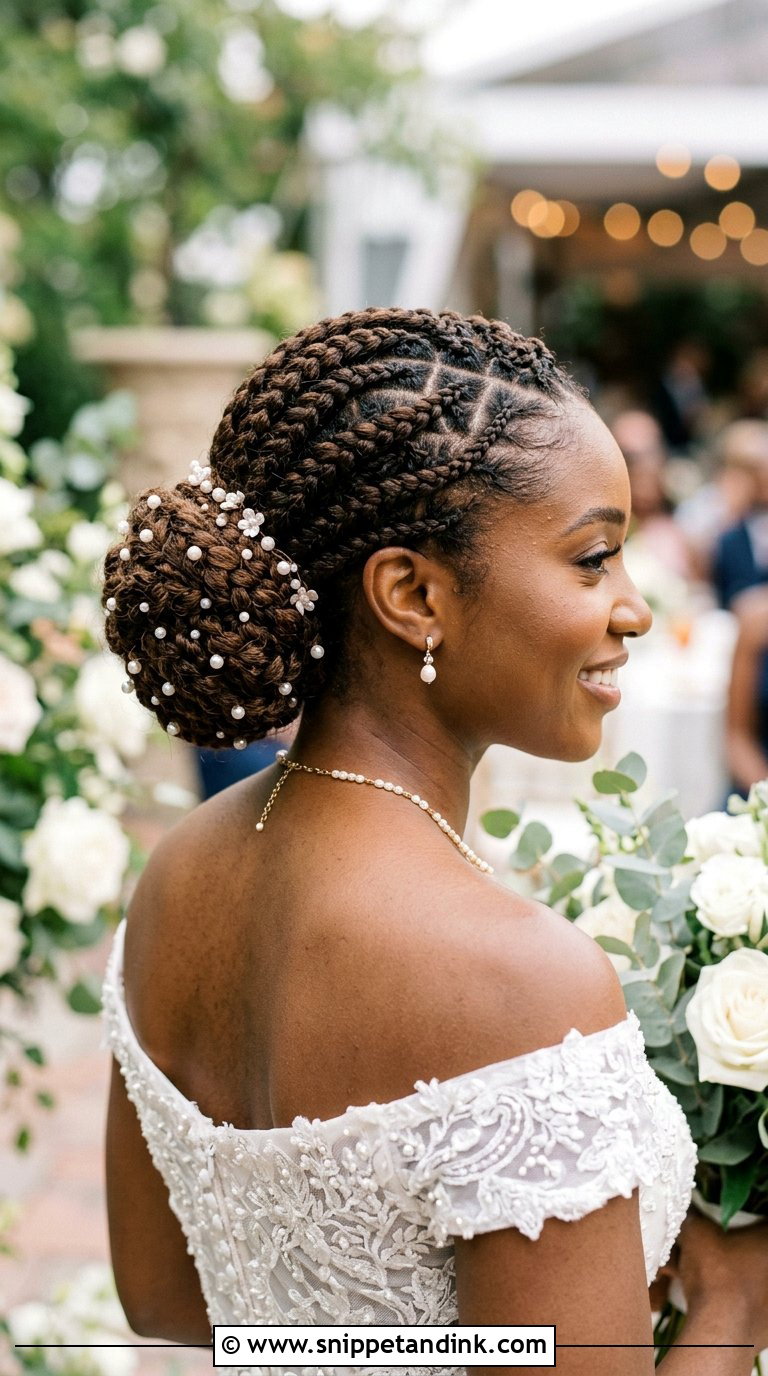 Braided Updo Bridal Wig - Snippet and Ink - 20 Bridal Wig Hairstyles