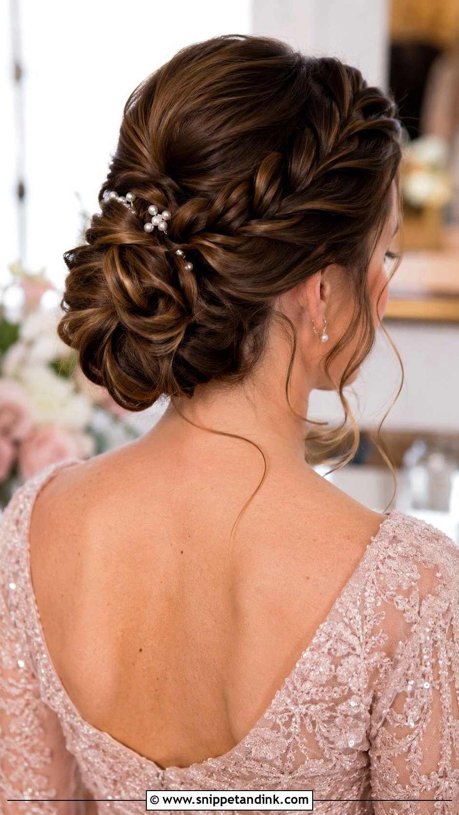 Braided Updo For Mom - Snippet and Ink - 15 Mom Updos for Wedding