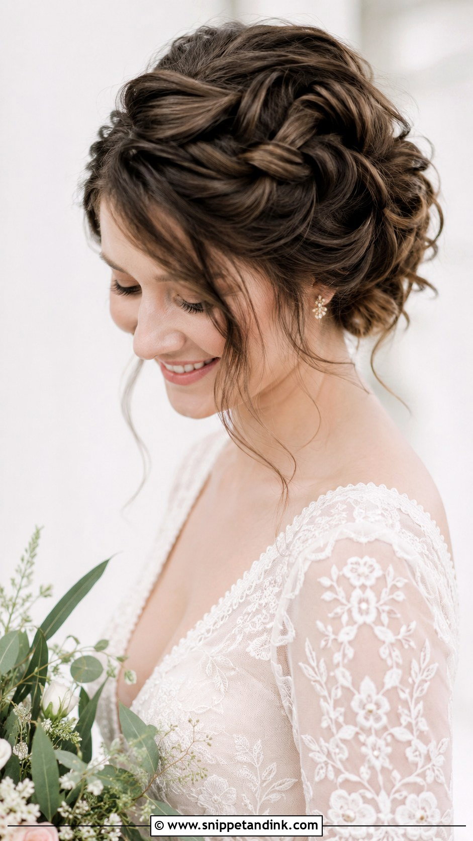 Braided Updo For Short Bob - Snippet and Ink - 25 Wedding Hair Styles Short Hair
