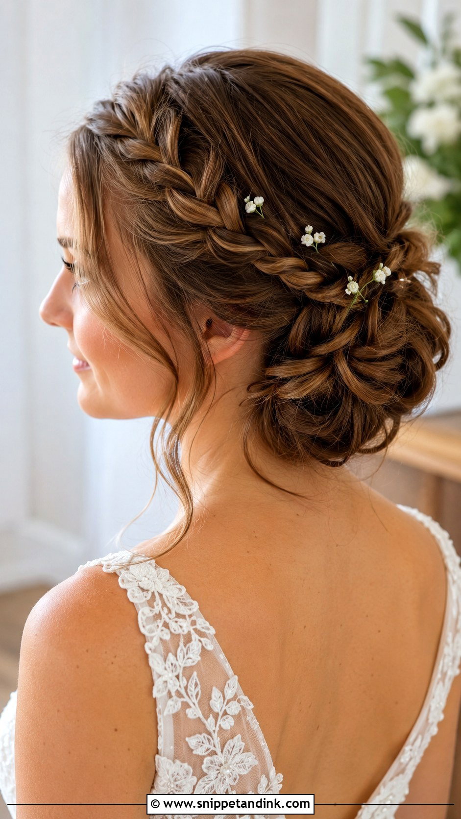 Braided Updo For Wedding - Snippet and Ink - 15 Updo Hairstyle for Wedding Ideas
