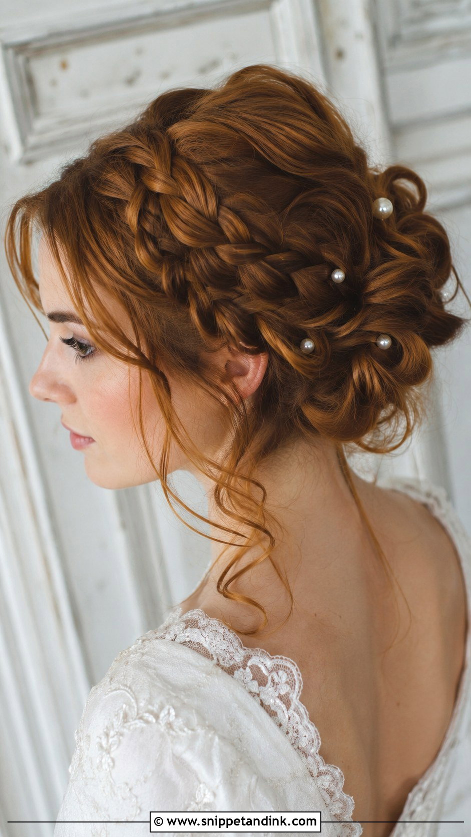 Braided Updo Wedding Hair - Snippet and Ink - 25 Easy Wedding Hair Ideas
