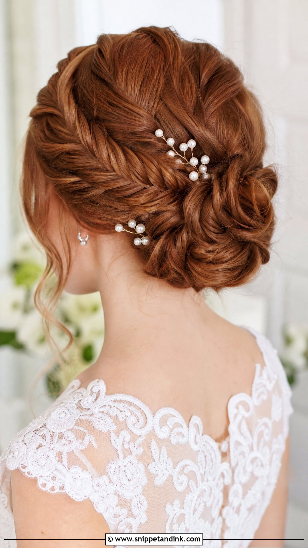 Braided Updo Wedding Hairstyle - Snippet and Ink - 20 Wedding Day Hair for Bride Ideas