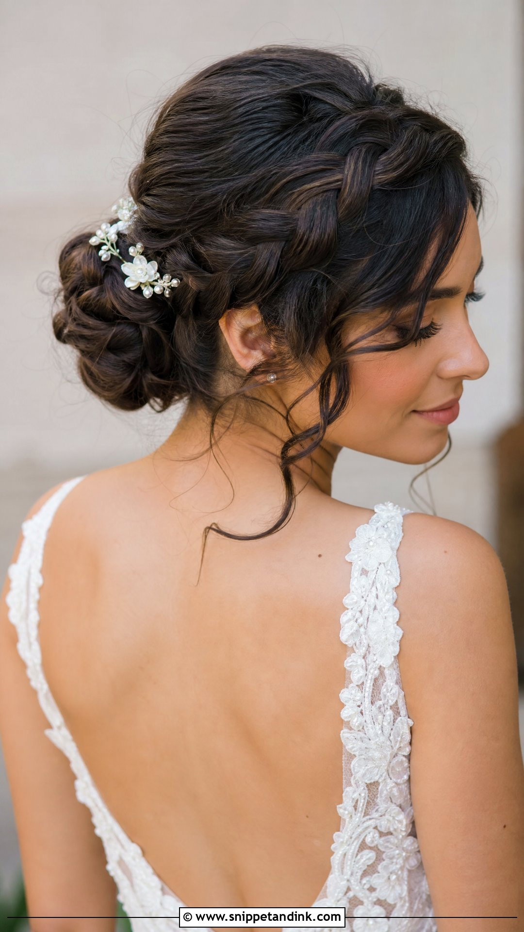 Braided Updo Wedding Hairstyle - Snippet and Ink - 20 Women Wedding Hairstyles