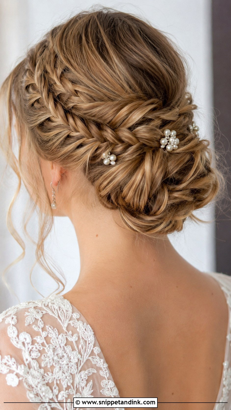 Braided Updo Wedding Hairstyle - Snippet and Ink - 25 Hairstyle Ideas for Wedding