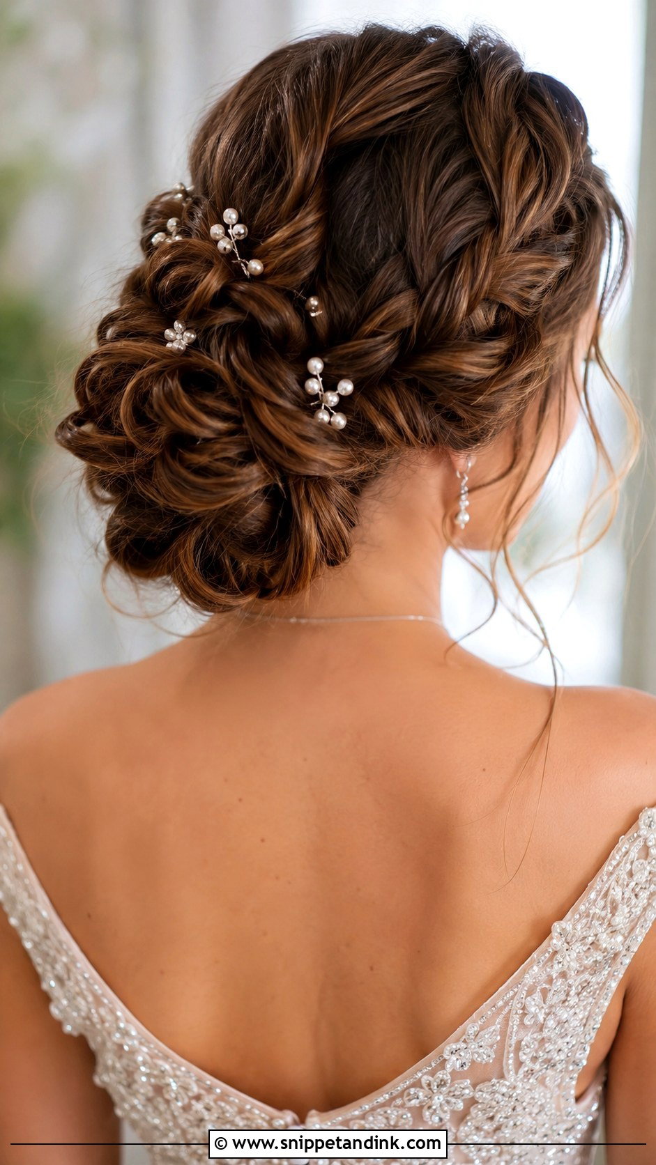 Braided Updo Wedding Hairstyle - Snippet and Ink - 25 Long Wedding Hairstyles