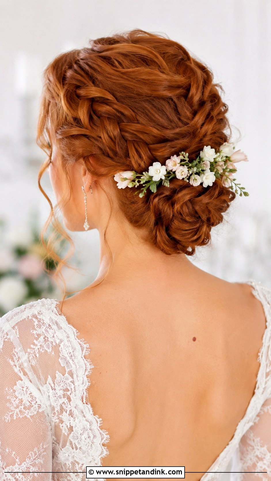 Braided Updo Wedding Hairstyle - Snippet and Ink - 25 Simple Hairstyle for Wedding Ideas