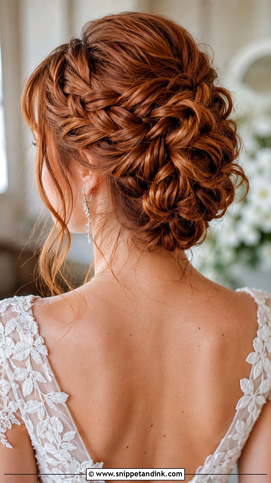 Braided Updo Wedding Hairstyle - Snippet and Ink - 30 Wedding Hairstyles for Bride