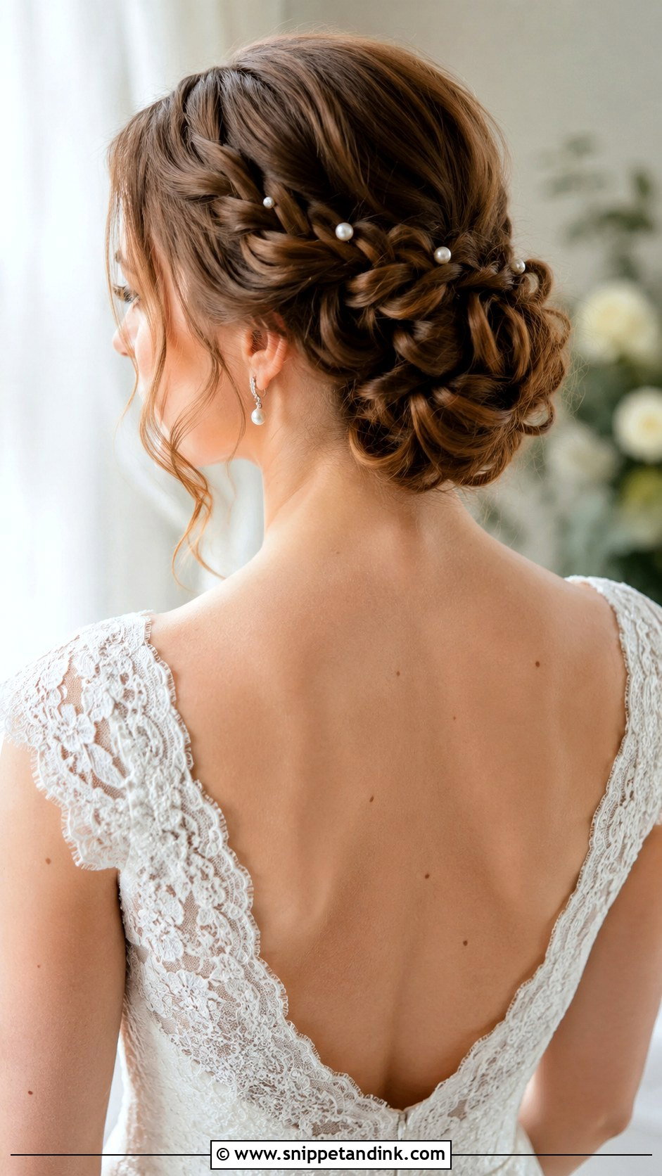 Braided Updo Wedding Hairstyle - Snippet and Ink - 15 Wedding Ceremony Hairstyles