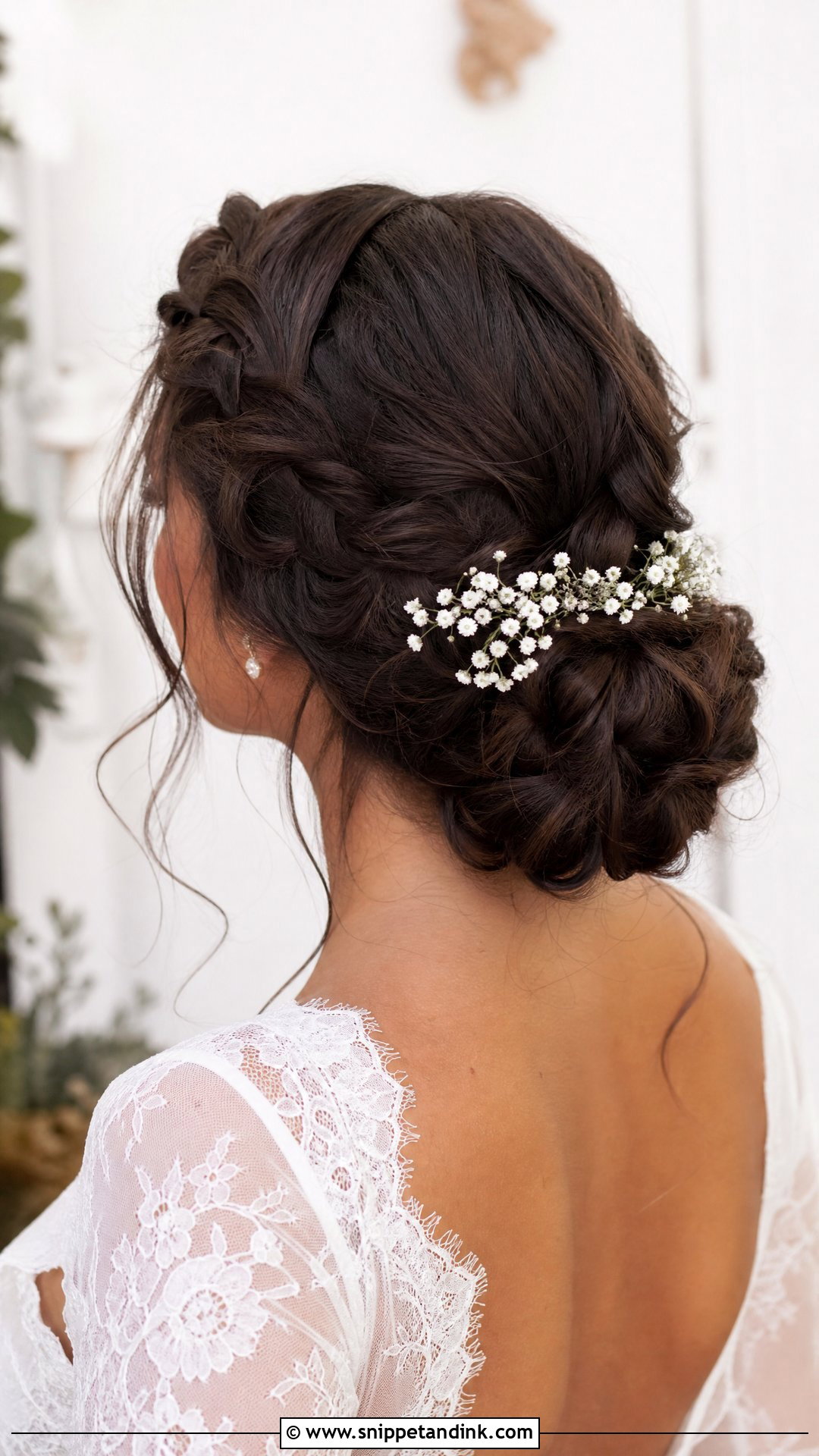 Braided Updo Wedding Hairstyle For Bride - Snippet and Ink - 15 Best Wedding Hairstyles the Bride