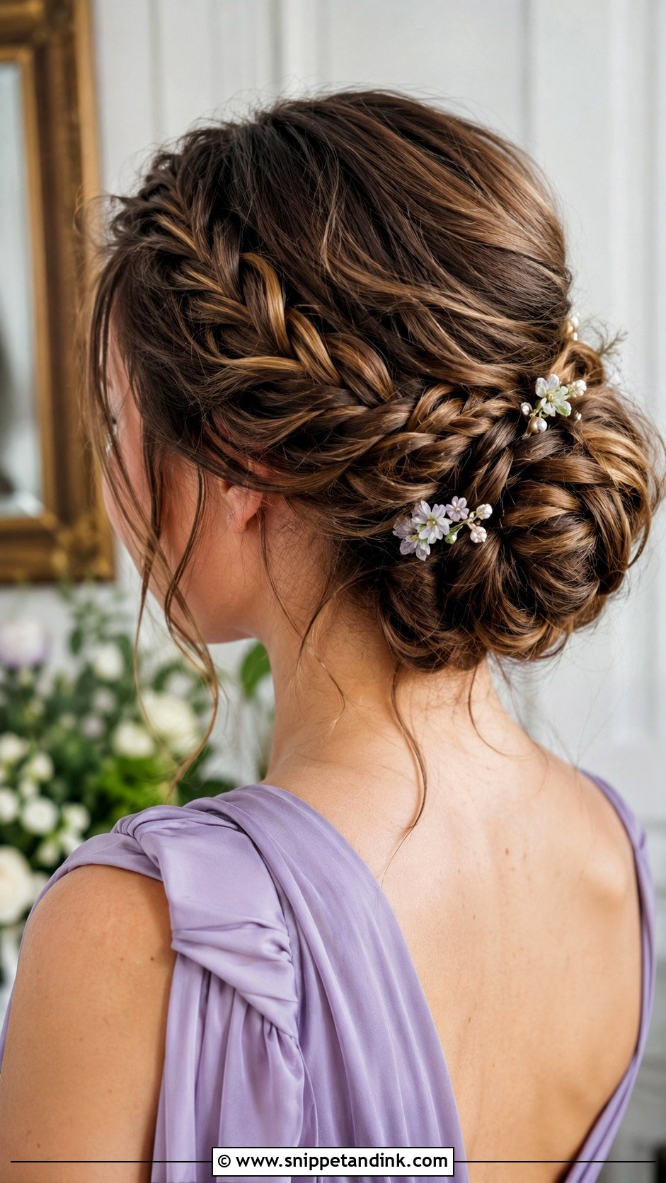 Braided Updo Wedding Hairstyle For Maid Of Honor - Snippet and Ink - 15 Wedding Hairstyles for Maid of Honor