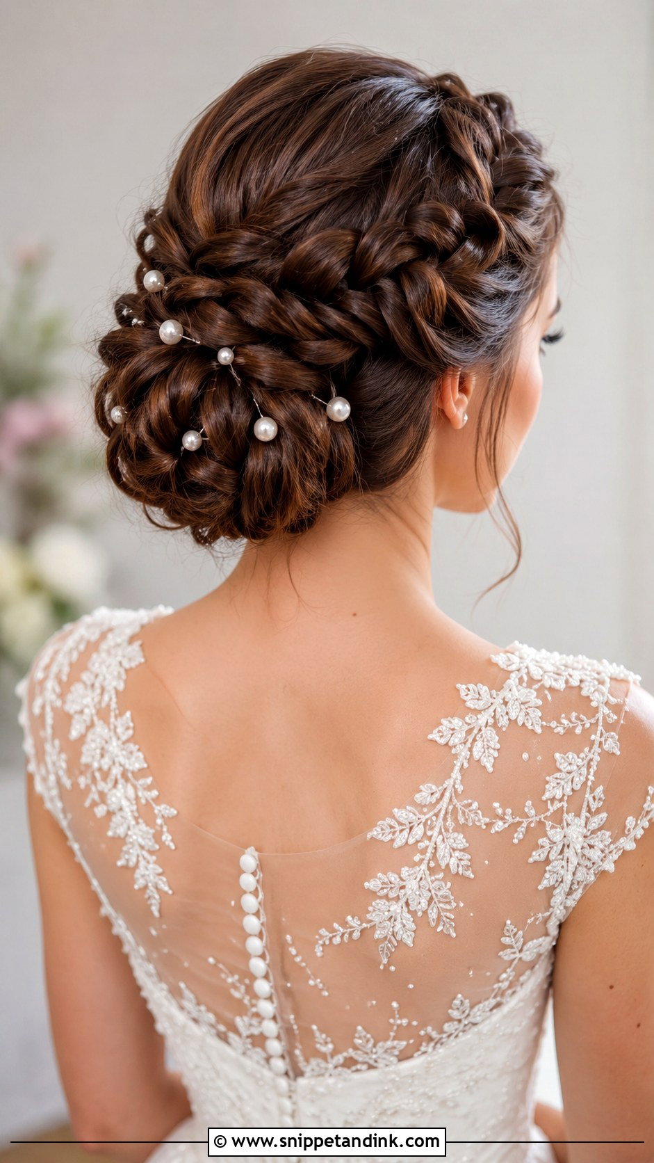 Braided Updo Wig - Snippet and Ink - 20 Wedding Wig Hairstyles