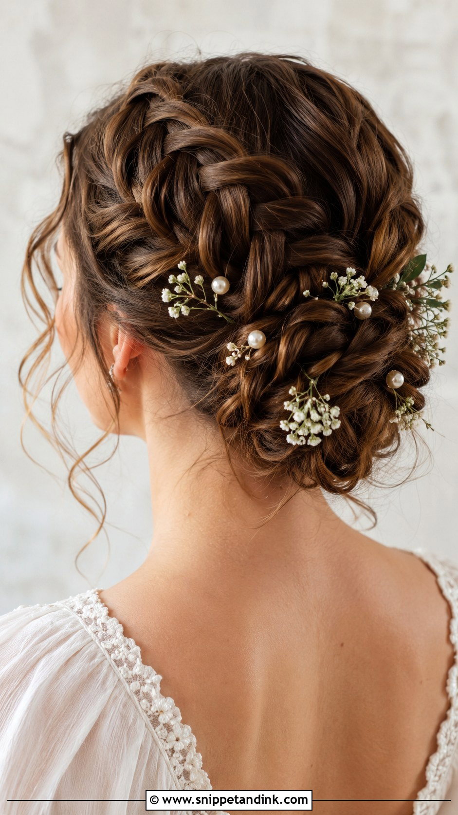 Braided Updo for Wedding - Snippet and Ink - 25 Hairstyles for Wedding Party