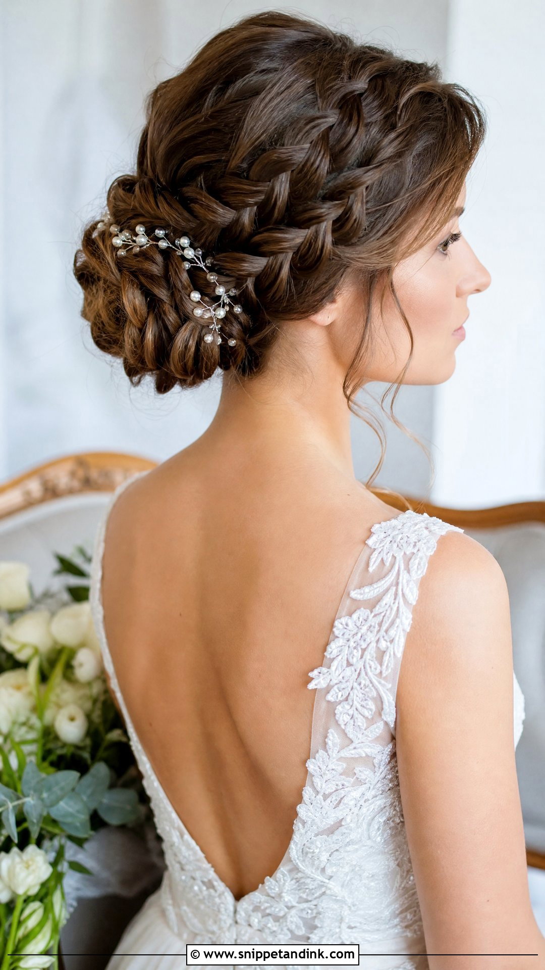 Braided Updo for Wedding Day - Snippet and Ink - 20 Hairstyles for the Bride