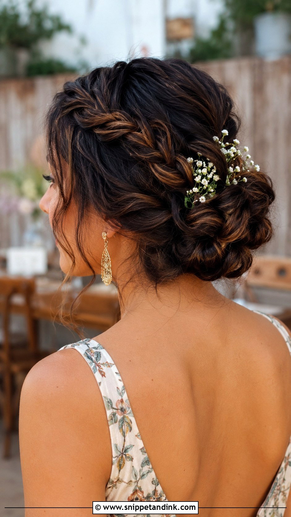 Braided Updo for Wedding Guest - Snippet and Ink - 30 Elegant Hairstyles for Wedding Guest