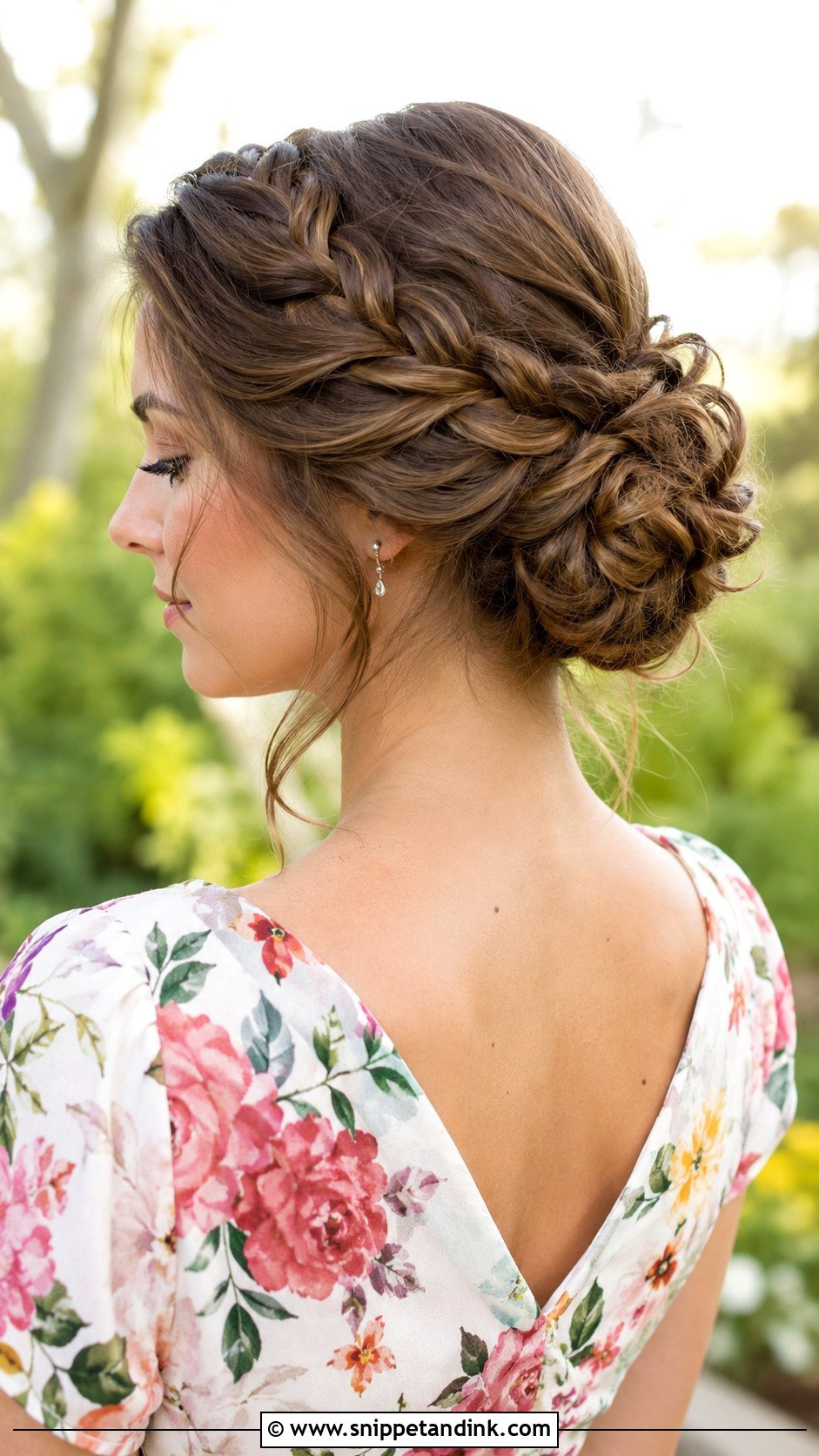 Braided Updo for a Wedding Guest - Snippet and Ink - 25 Hair Styles for a Wedding Guest