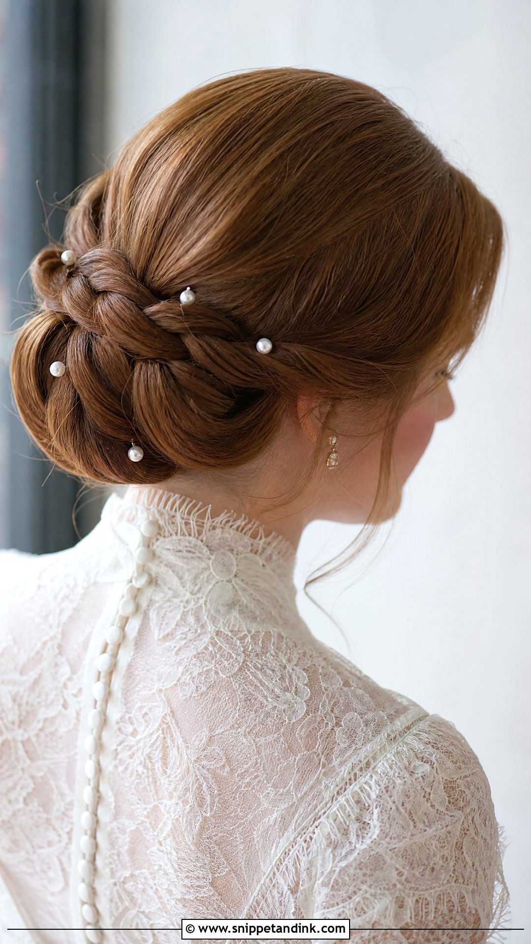 Braided Wedding Bun - Snippet and Ink - 15 Braided Wedding Hairstyle Ideas