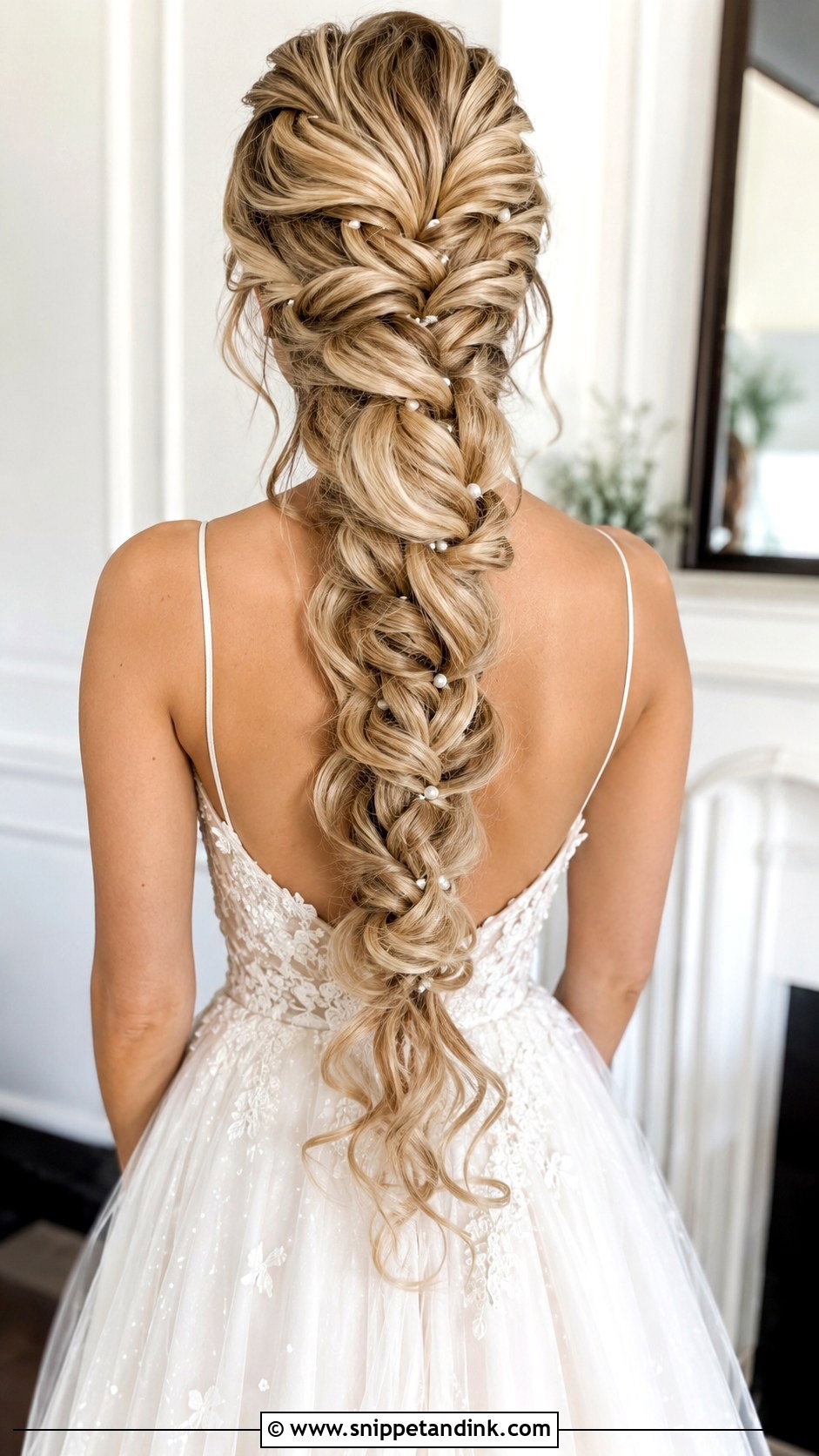 Braided Wedding Hair For Long Hair - Snippet and Ink - 20 Braided Hair for Wedding Ideas