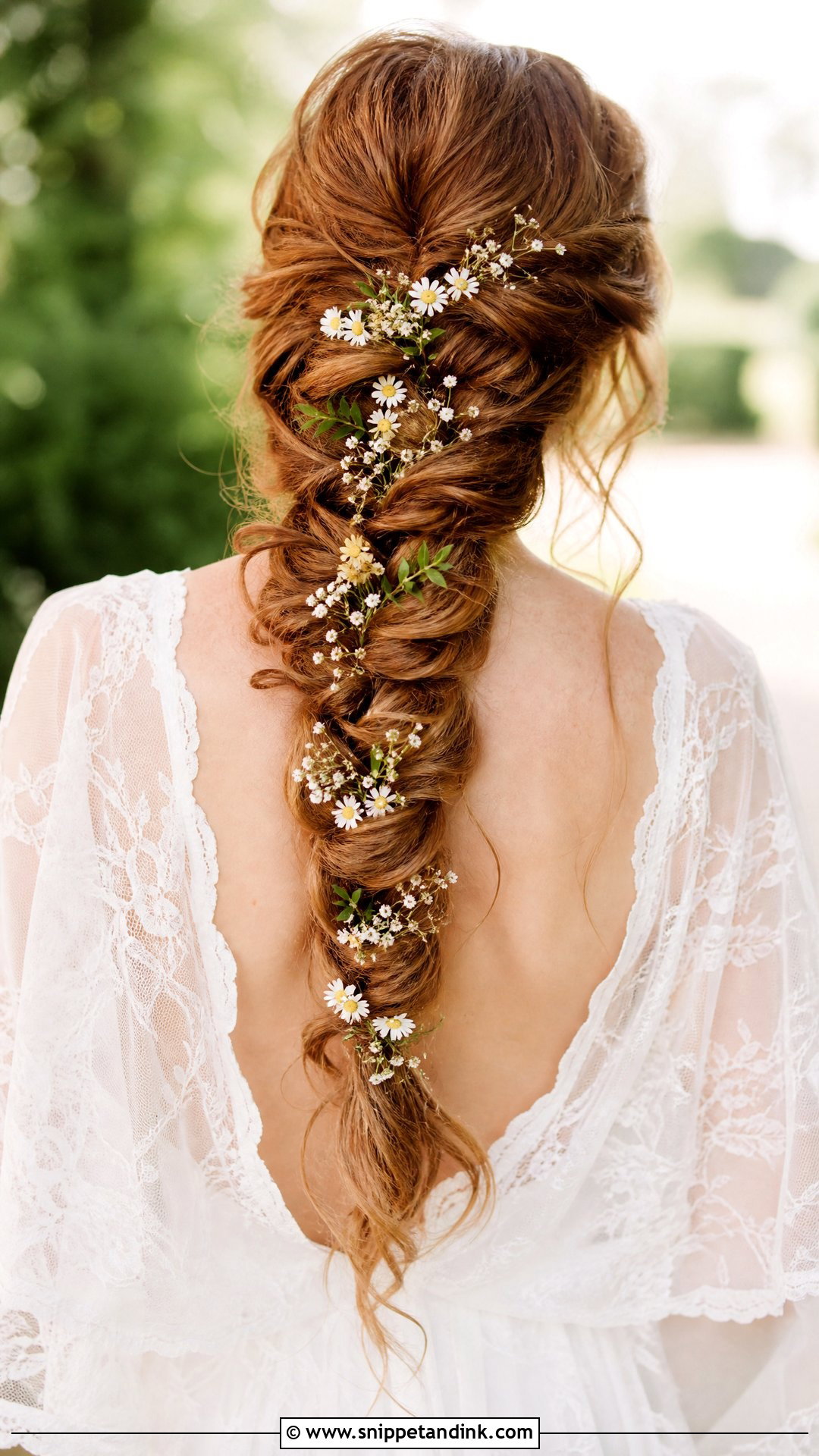 Braided Wedding Hair With Flowers - Snippet and Ink - 15 Flowers for Hair Wedding Ideas
