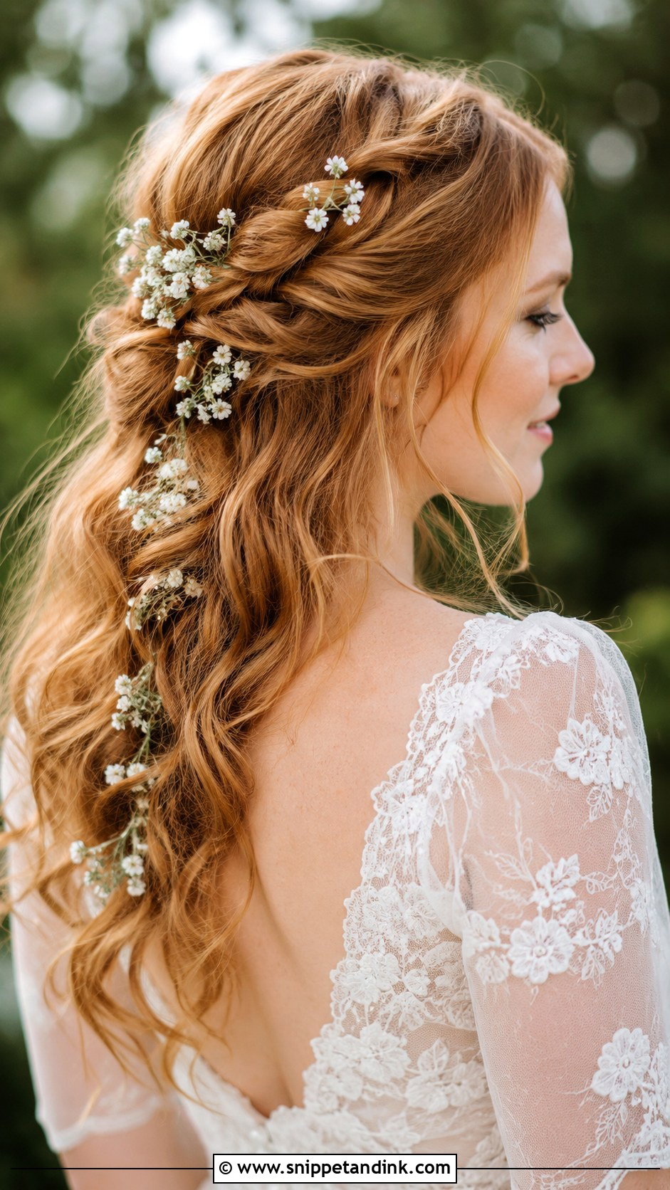 Braided Wedding Hair With Flowers - Snippet and Ink - 20 Braided Hair for Wedding Ideas