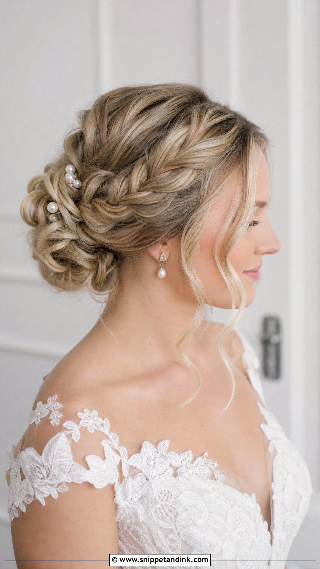 Braided Wedding Updo - Snippet and Ink - 15 Braided Wedding Hairstyle Ideas