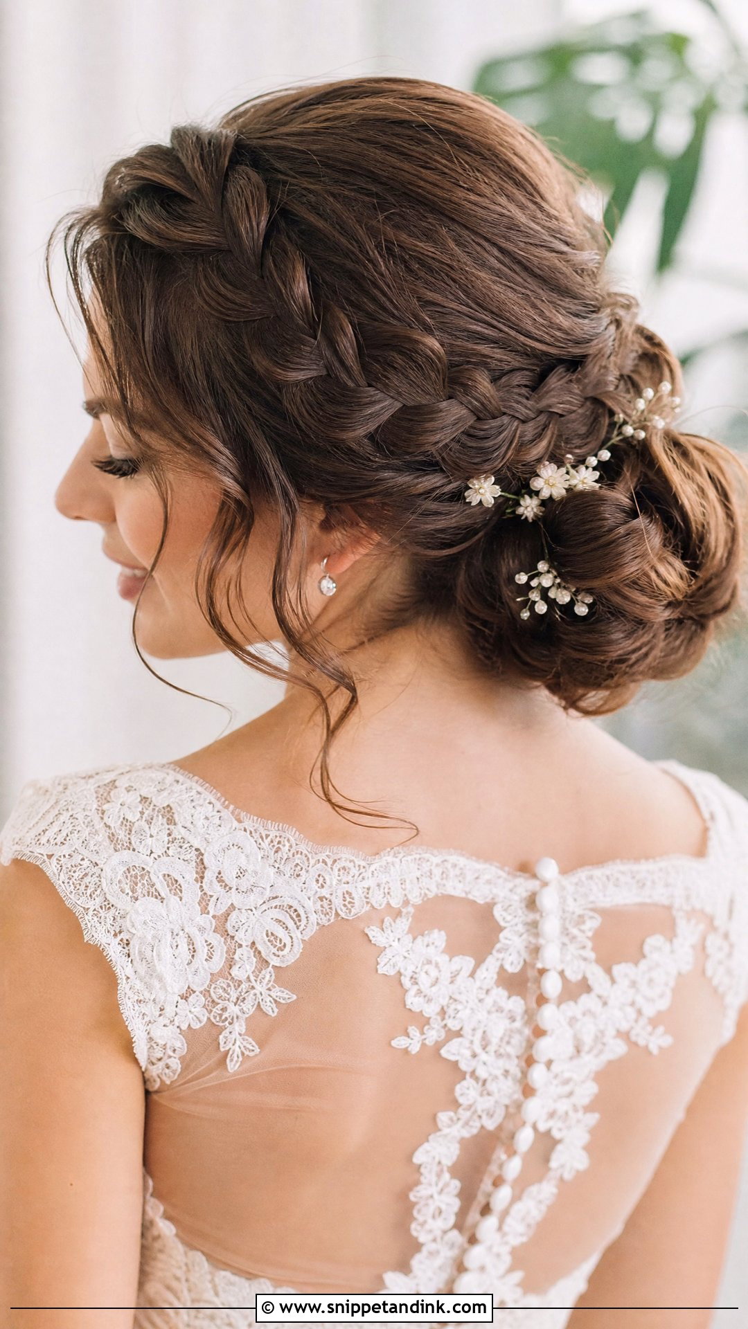 Braided Wedding Updo - Snippet and Ink - 15 Cute Updos for Wedding