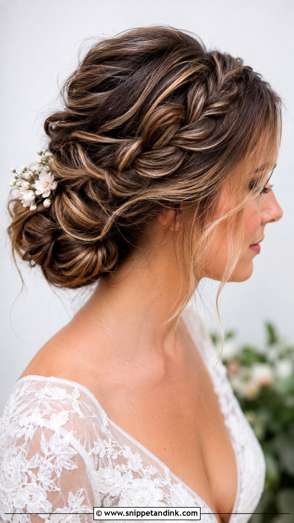 Braided Wedding Updo - Snippet and Ink - 15 Updo Wedding Hair Bride Ideas