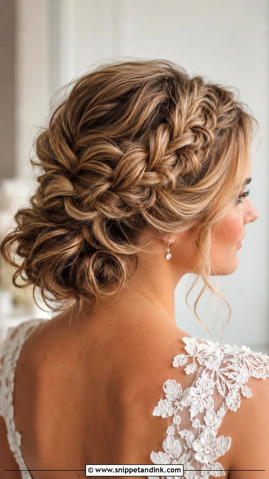 Braided Wedding Updo - Snippet and Ink - 15 Wedding Updo for Bride Ideas