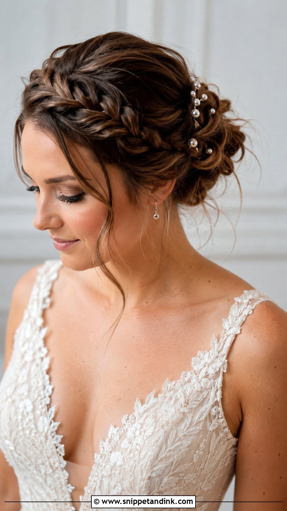 Braided Wedding Updo - Snippet and Ink - 20 Braided Hair for Wedding Ideas
