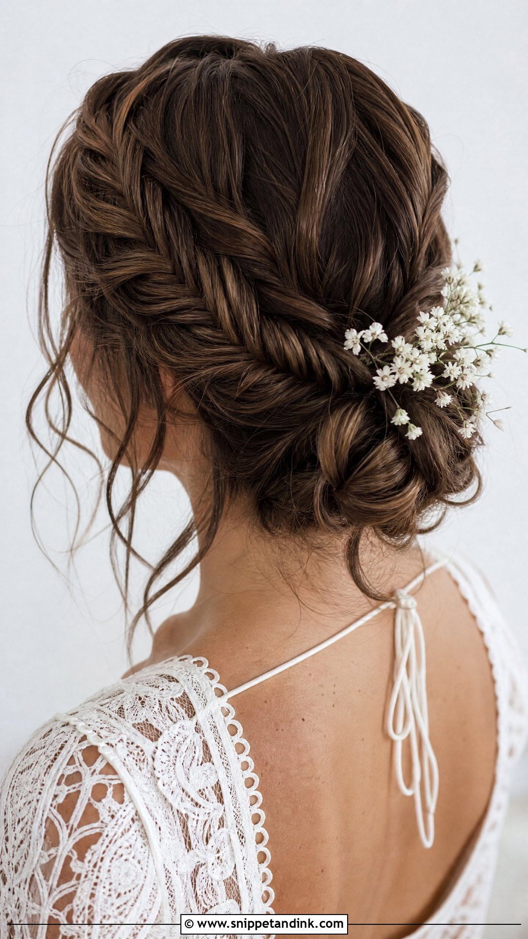 Braided Wedding Updo - Snippet and Ink - 20 Romantic Wedding Hair Updo Ideas