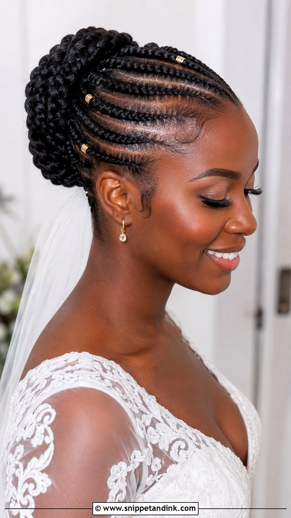 Braided Wedding Updo For Black Women - Snippet and Ink - 15 Wedding Hair Updo Black Women Ideas