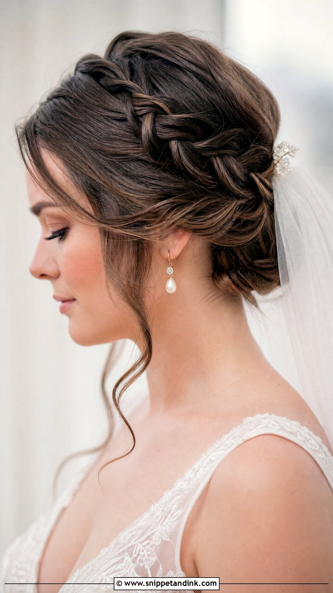 Braided Wedding Updo For Long Hair - Snippet and Ink - 15 Braided Wedding Style Ideas Hairstyles for Long Hair