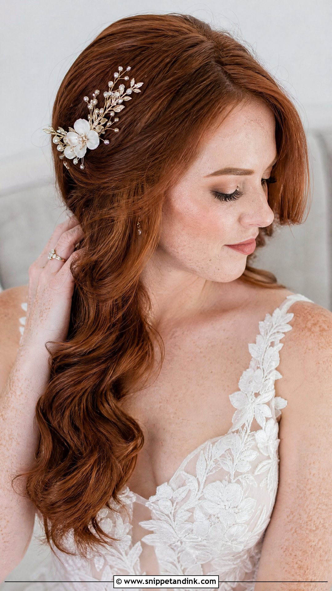 Bridal Auburn Hair Color - Snippet and Ink - 15 Bridal Hair Colour Ideas
