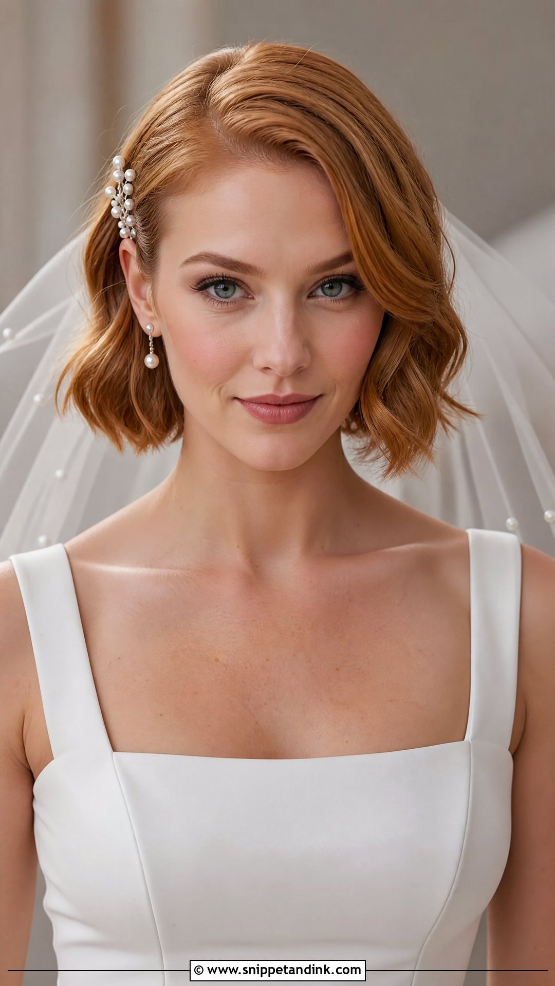 Bridal Bob Front View - Snippet and Ink - 15 Bridal Hair From Front View Ideas