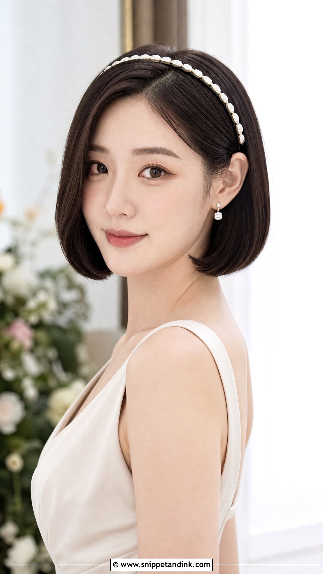 Bridal Bob Hairdo - Snippet and Ink - 15 Bridal Hairdos