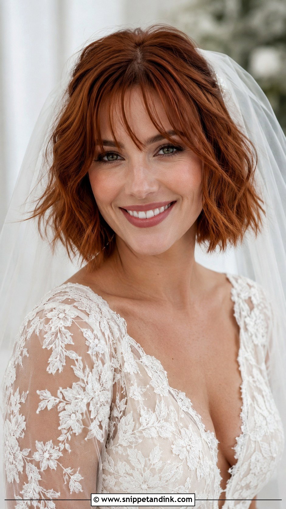 Bridal Bob With Bangs - Snippet and Ink - 25 Bridal Bob Hairstyles