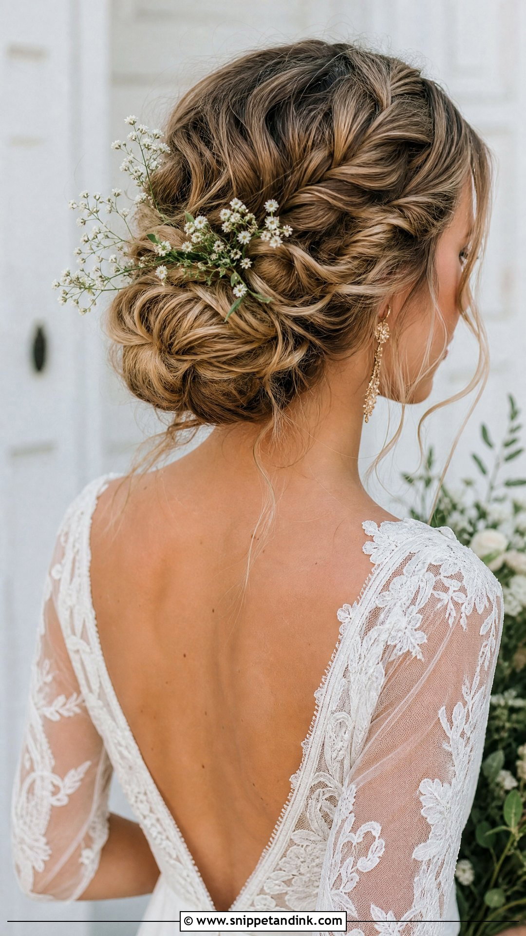 Bridal Boho Updo - Snippet and Ink - 15 Bridal Updos