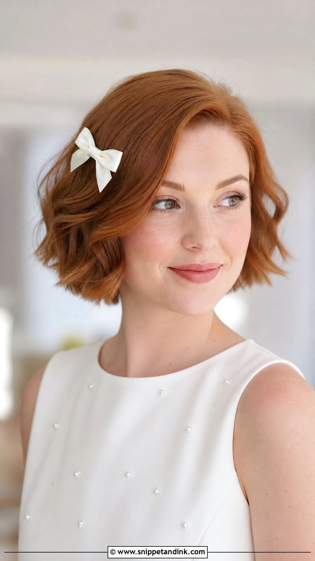 Bridal Bow Short Hair - Snippet and Ink - 15 Bridal Bow Hairstyle Ideas