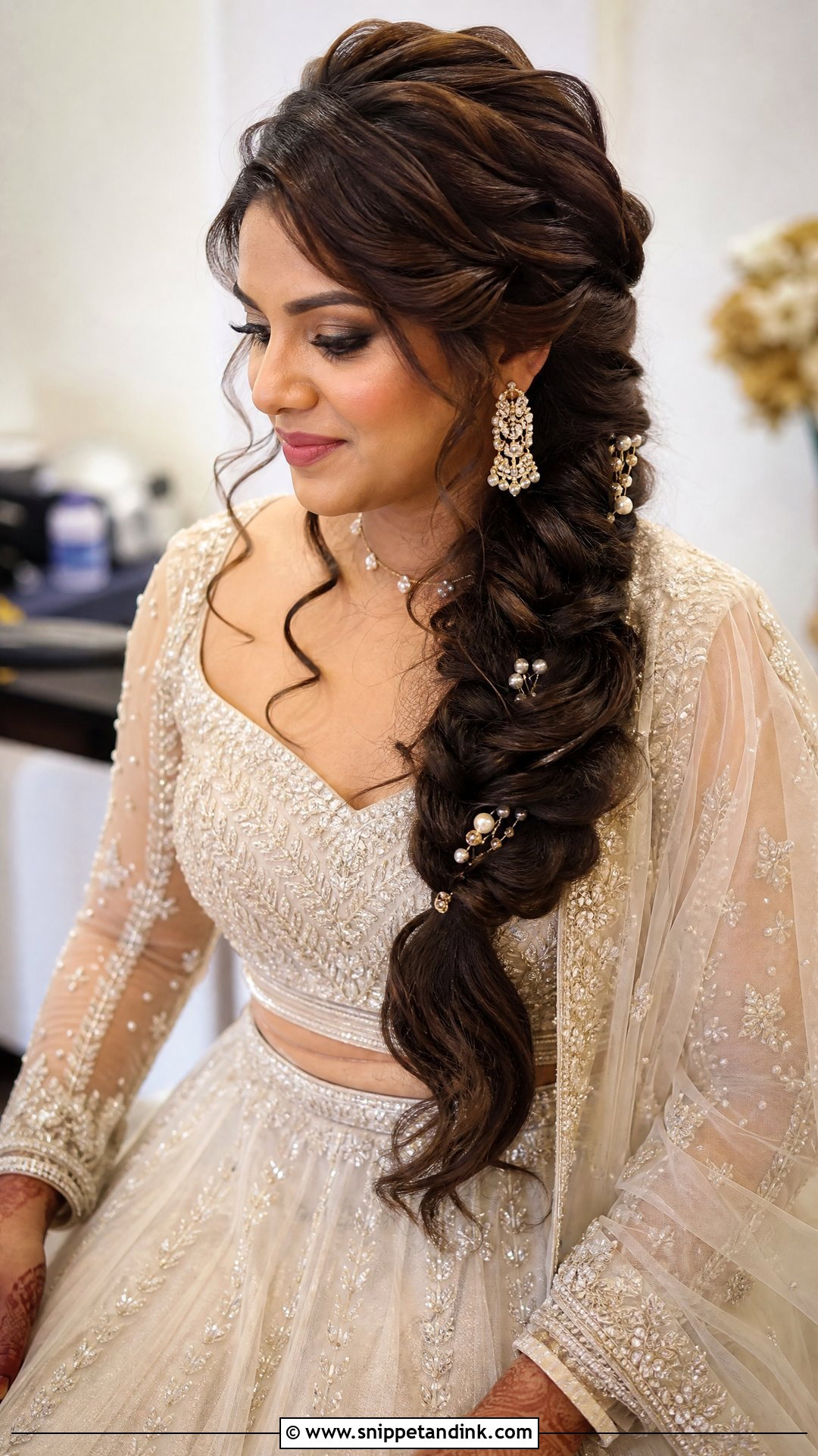 Bridal Braid - Snippet and Ink - 15 Cute Bridal Hairstyles