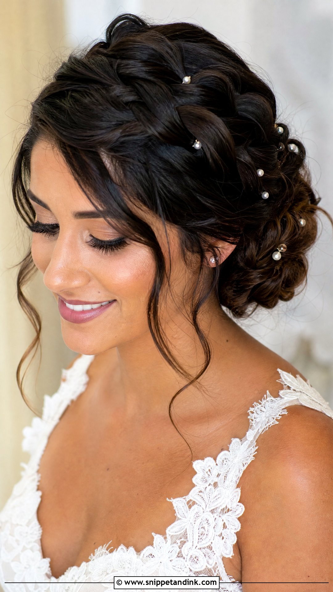 Bridal Braided Updo - Snippet and Ink - 15 Bridal Updos