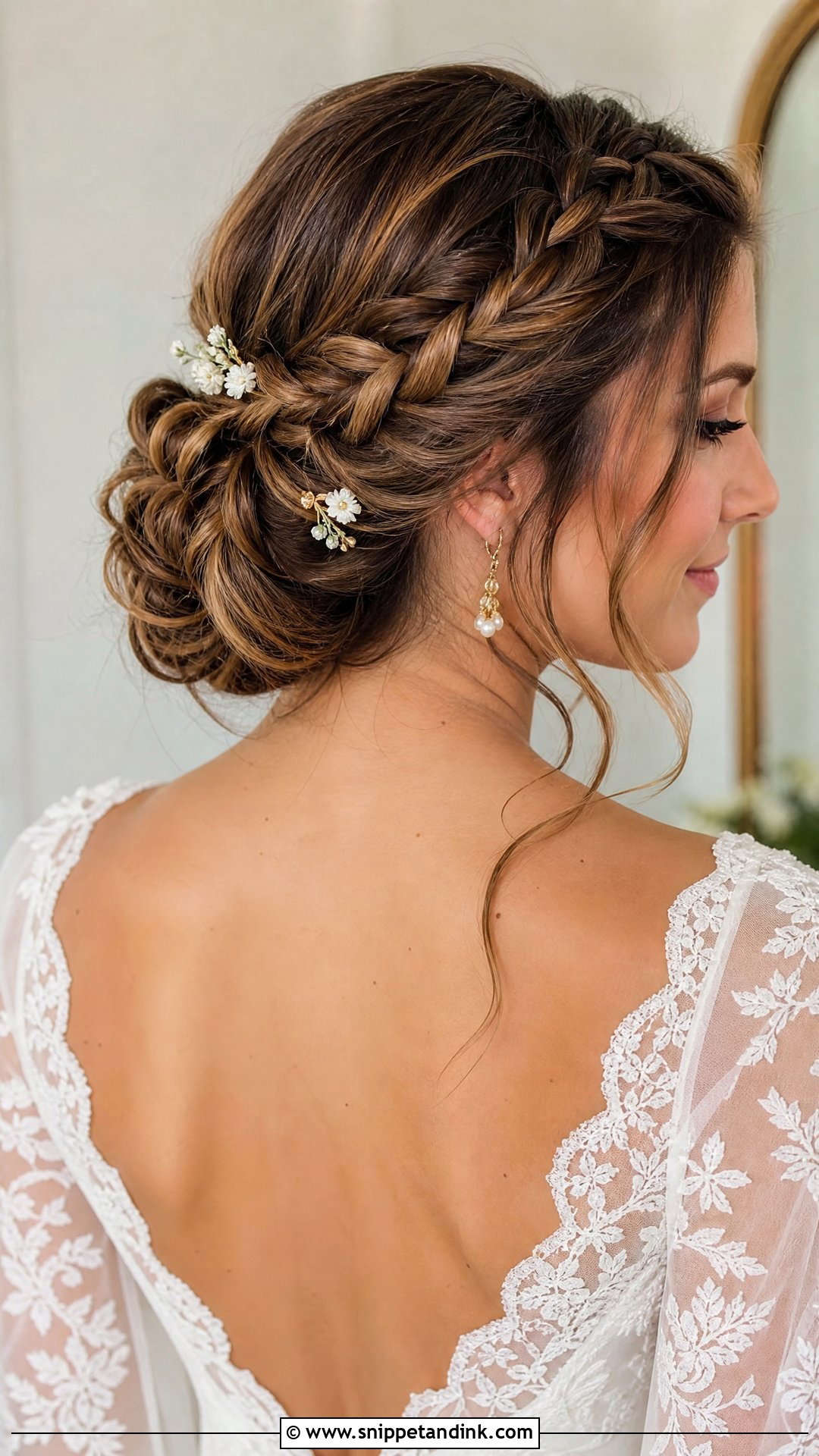 Bridal Braided Updo - Snippet and Ink - 15 Bride Hair Styling Ideas