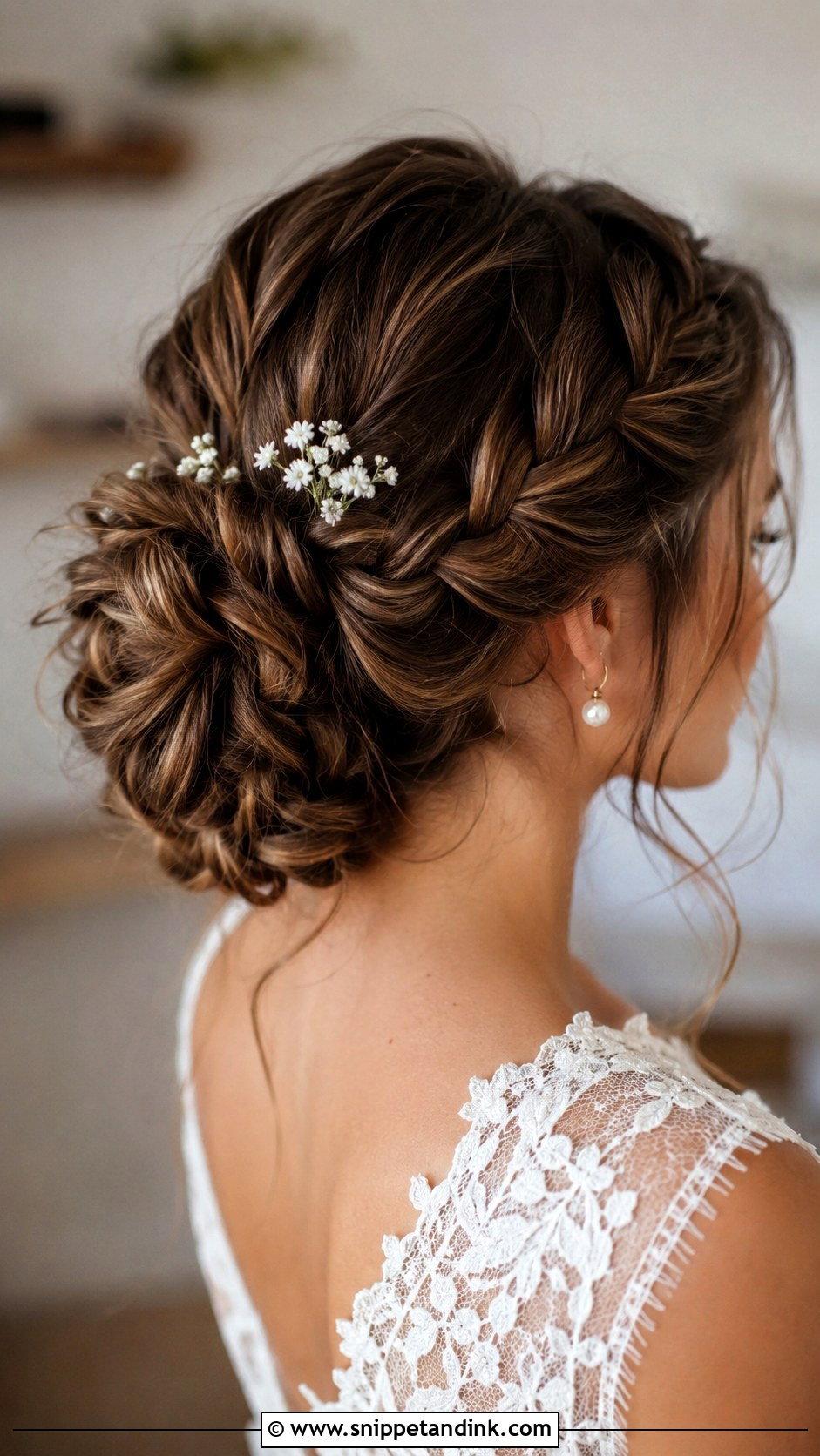 Bridal Braided Updo - Snippet and Ink - 15 Hair Do for Bride Ideas