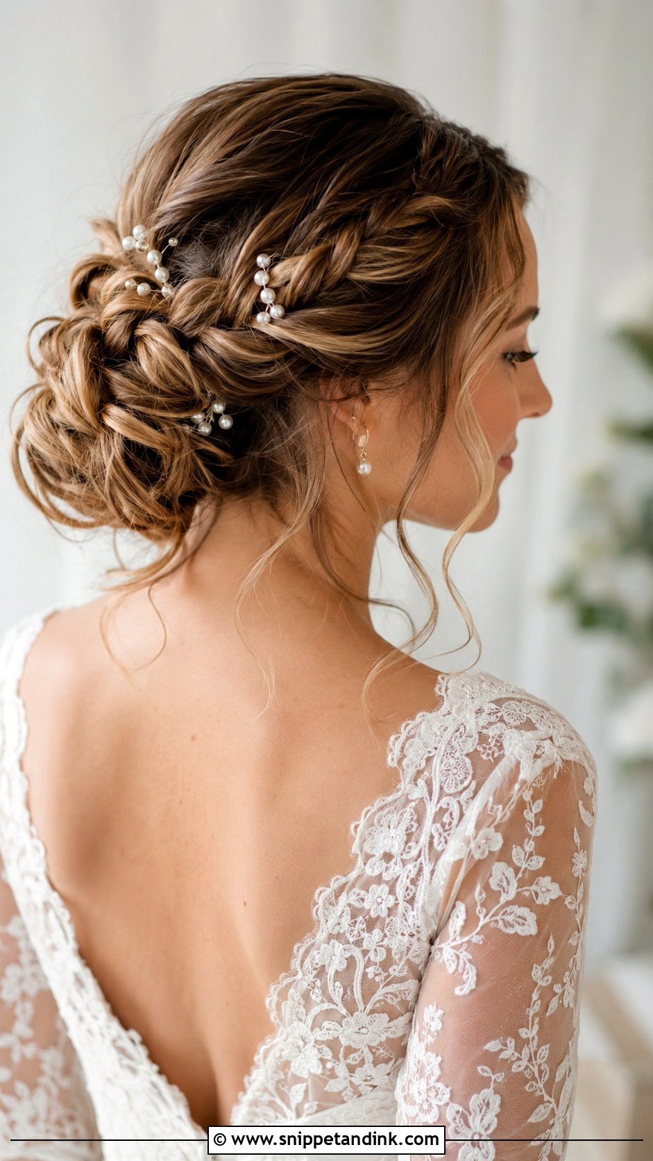 Bridal Braided Updo - Snippet and Ink - 20 Bridal Hair 2024 Ideas