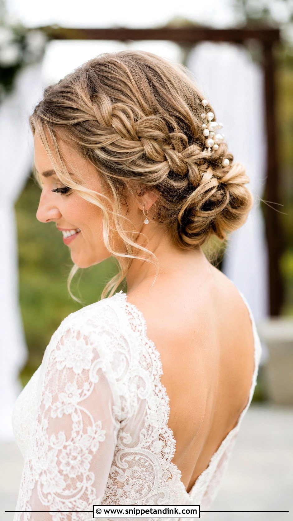 Bridal Braided Updo - Snippet and Ink - 20 Bridal Hair Looks
