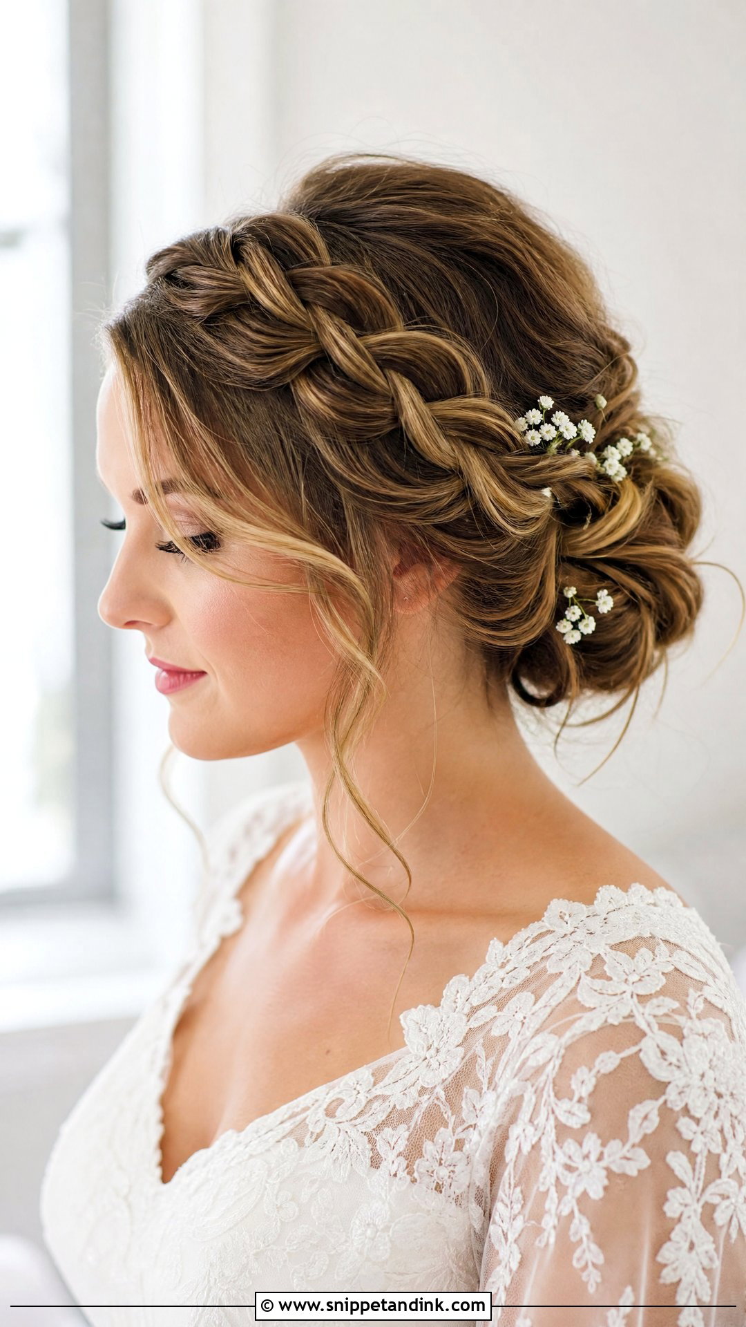 Bridal Braided Updo - Snippet and Ink - 15 Best Bridal Hairstyles