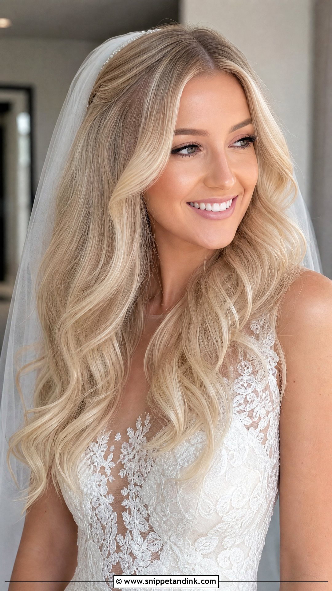 Bridal Butter Blonde Hair Color - Snippet and Ink - 15 Bridal Hair Colour Ideas