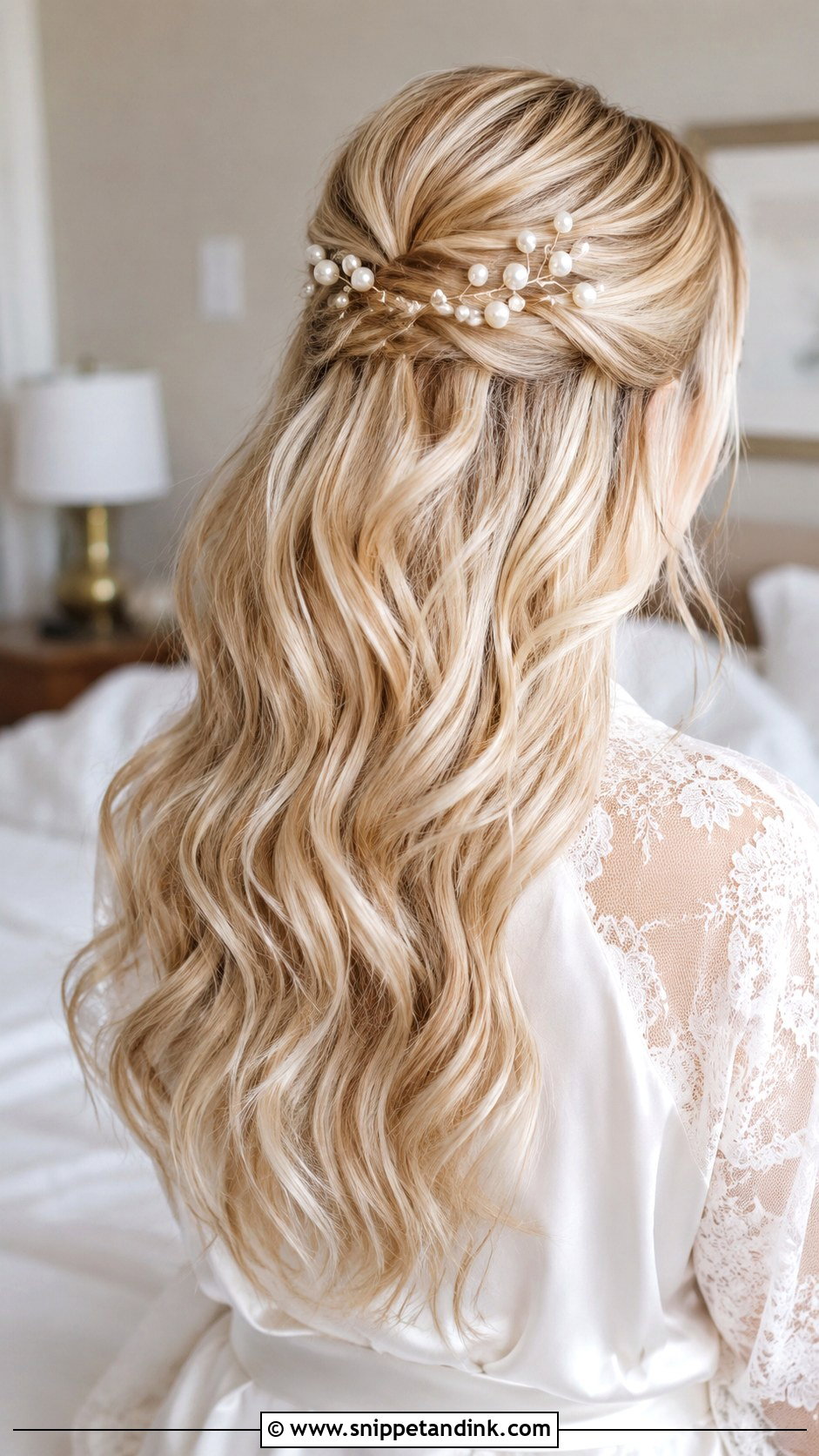Bridal Champagne Blonde Hair Color - Snippet and Ink - 15 Wedding Hair Color Ideas Brides
