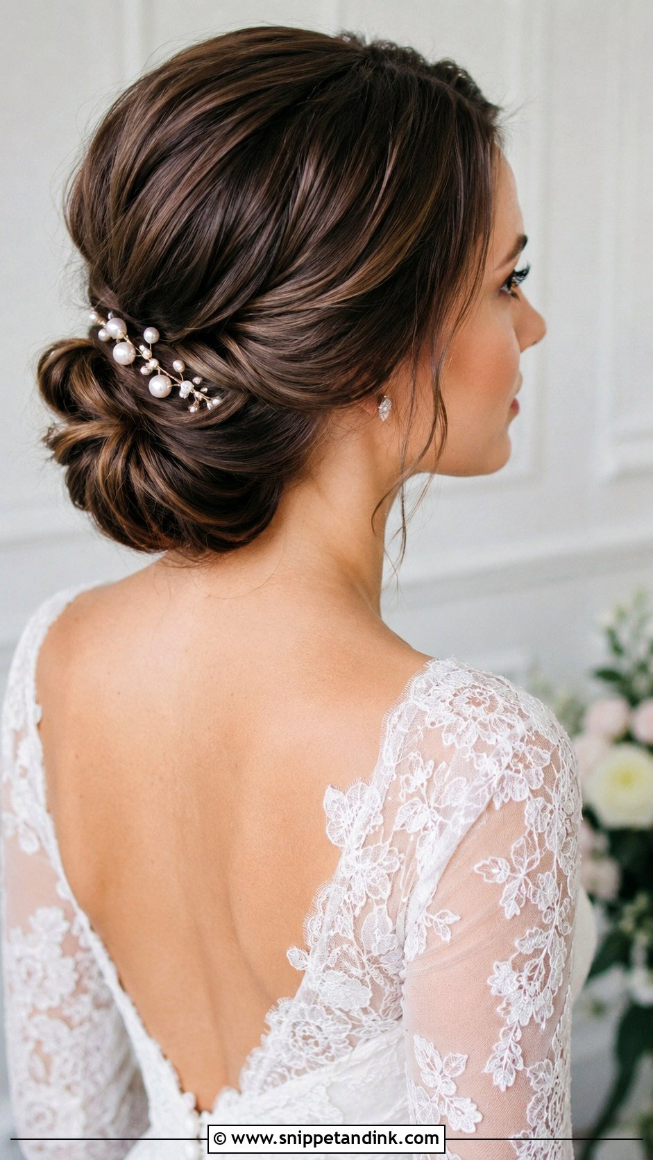 Bridal Chignon - Snippet and Ink - 20 Bridal Wedding Hairstyle Ideas